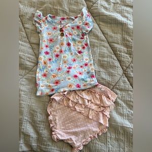 Toddler girl posh peanut pjs